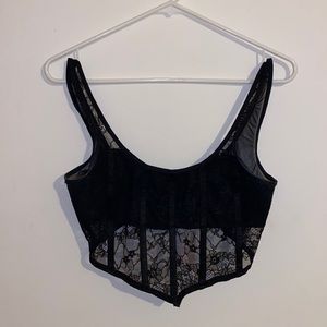 Garage Black Corset